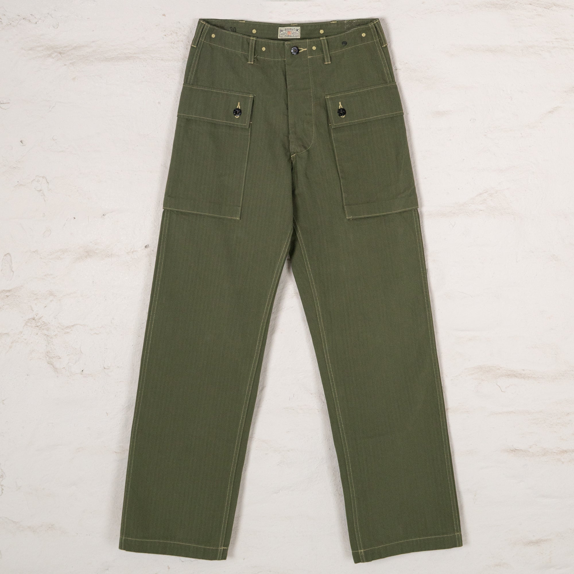 U.S. Marine Corps M-1944 Herringbone Pants (Short Length)