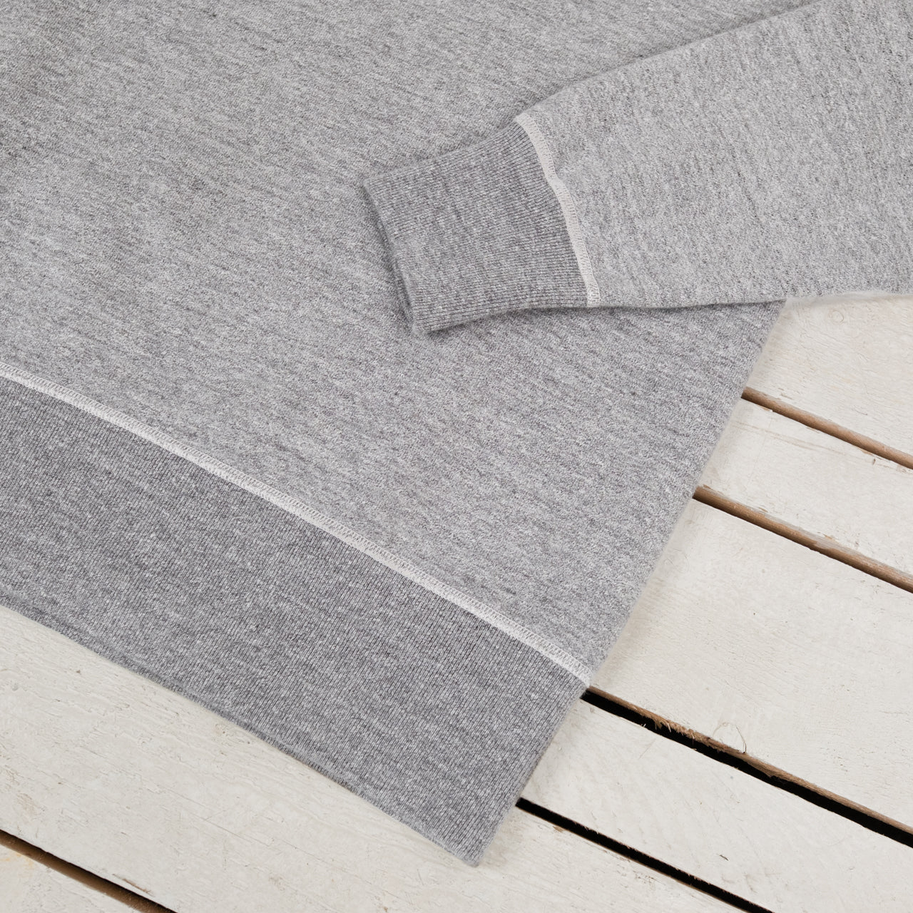 Set-In Crew Sweat Gray Heather