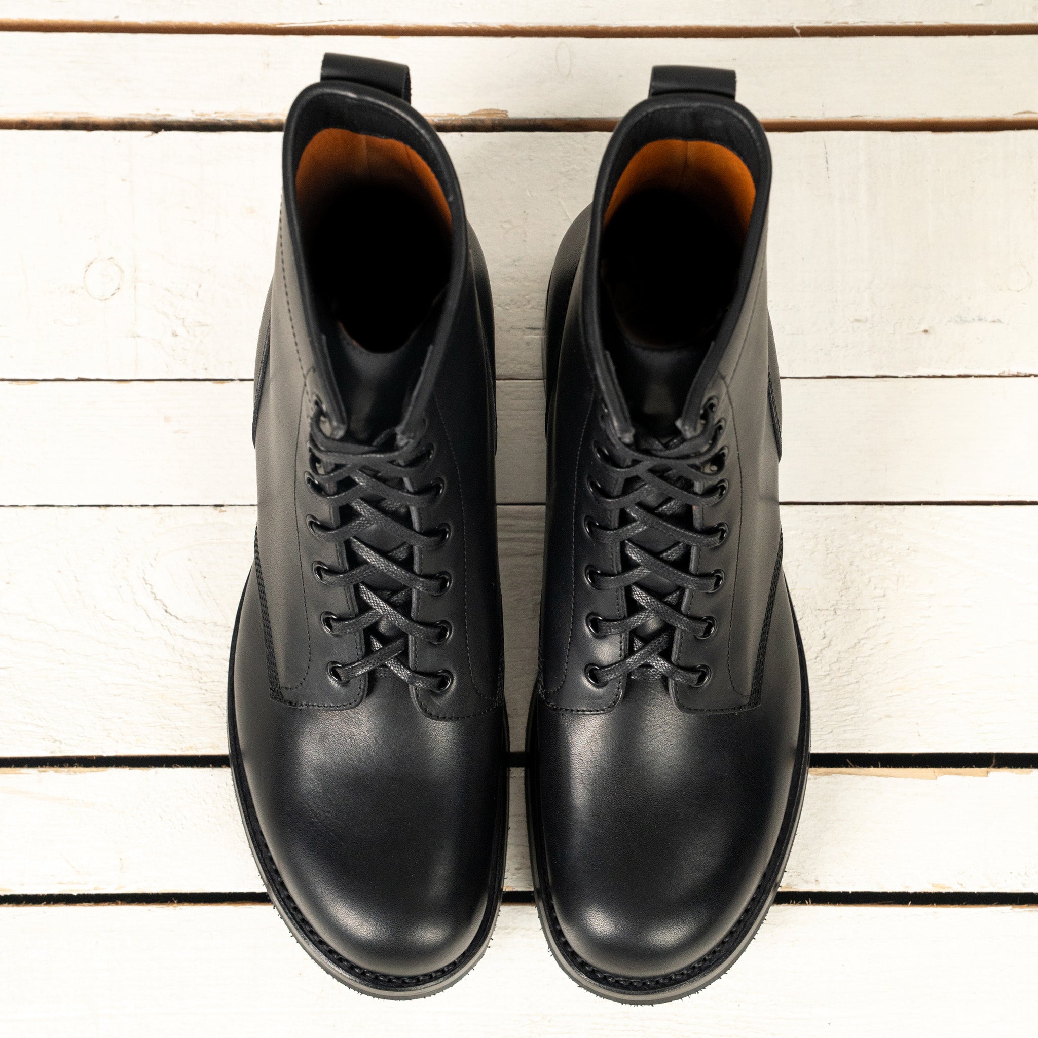 Buscemi Vacchetta Leather Schwarz