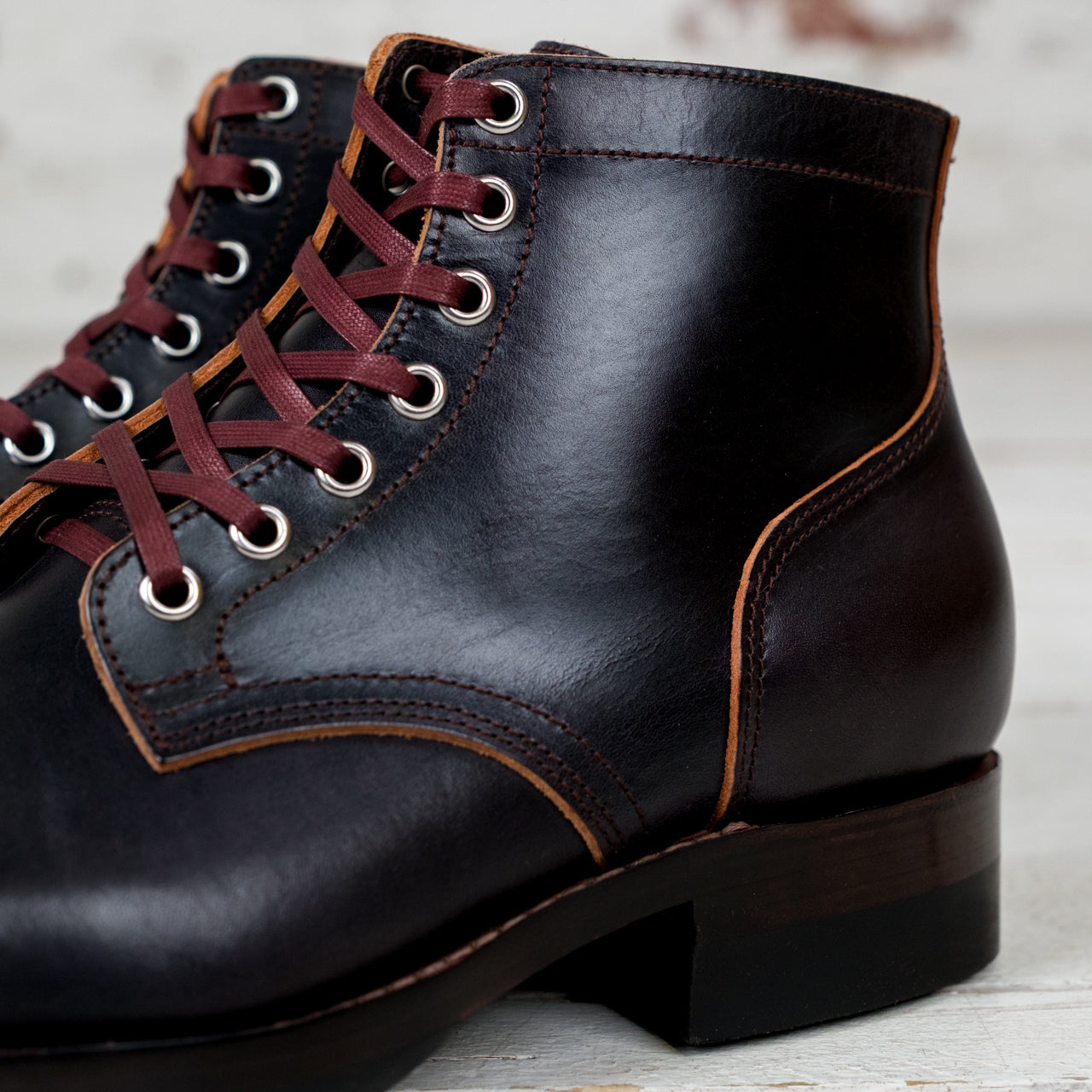 5,0" Matrix 901 Horsehide Boots Schwarz