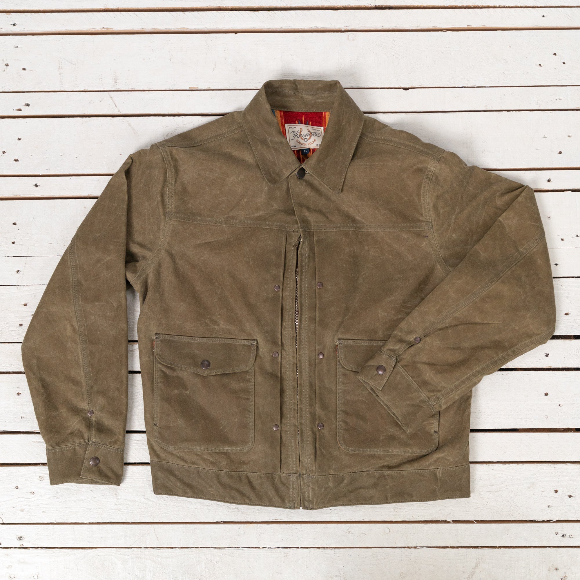Faro 10 oz. Waxed Canvas Tobacco