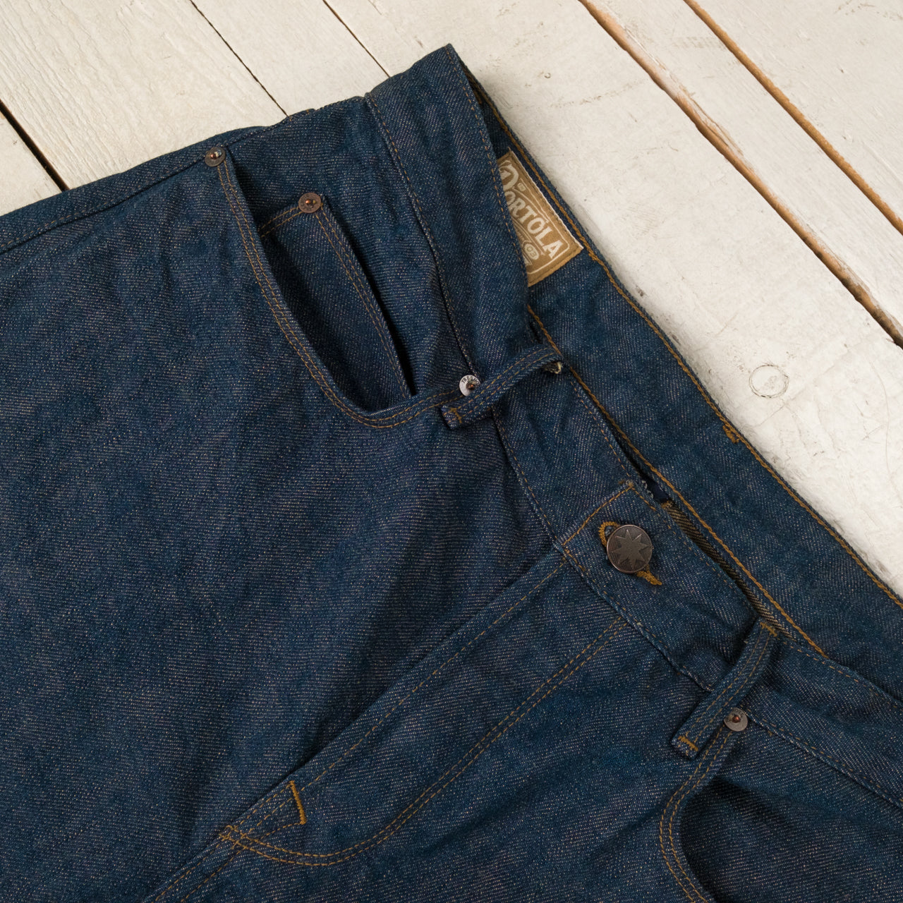 Portola Classic Taper 13 oz. Denim indigo