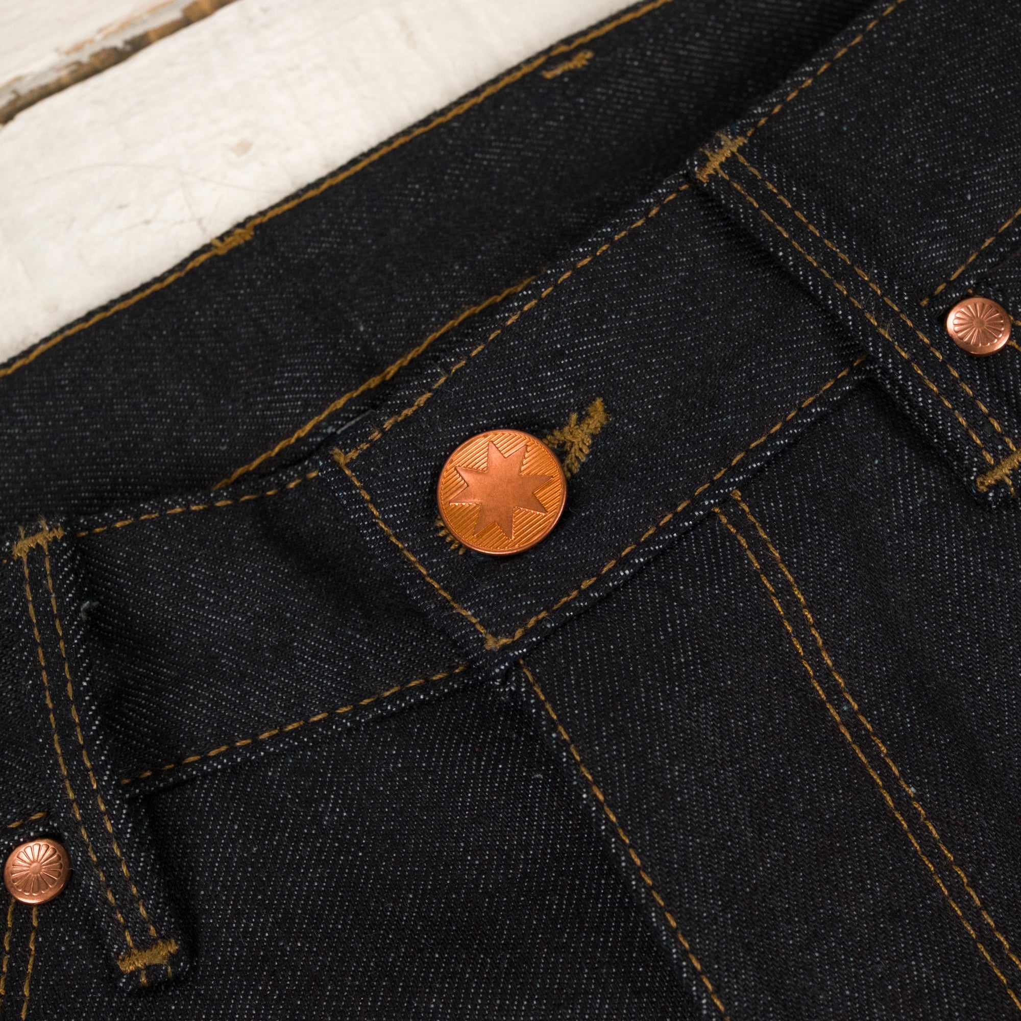 Wilkes Western 14 oz. Indigo denim
