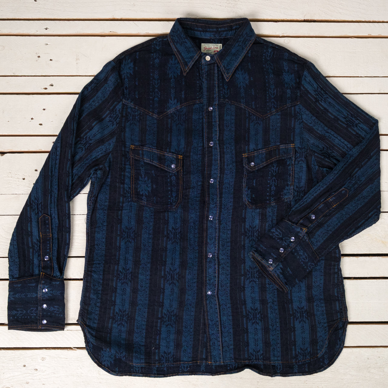 Indigo Western L/S Shirt