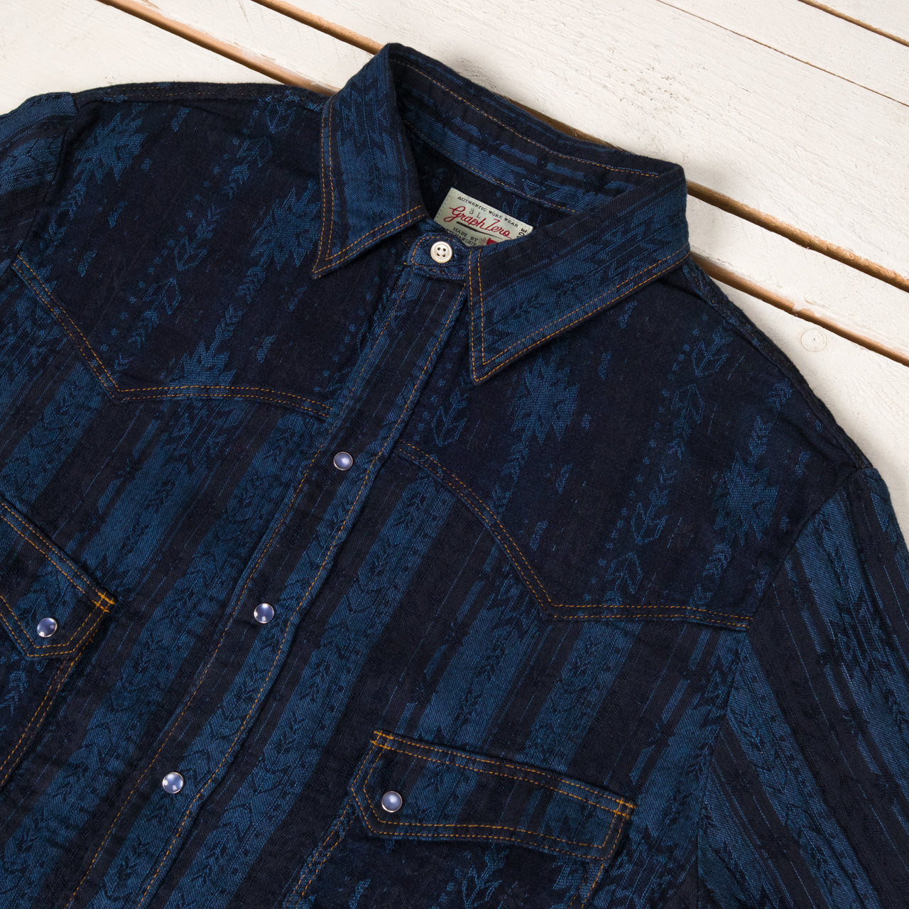 Indigo Western L/S Shirt
