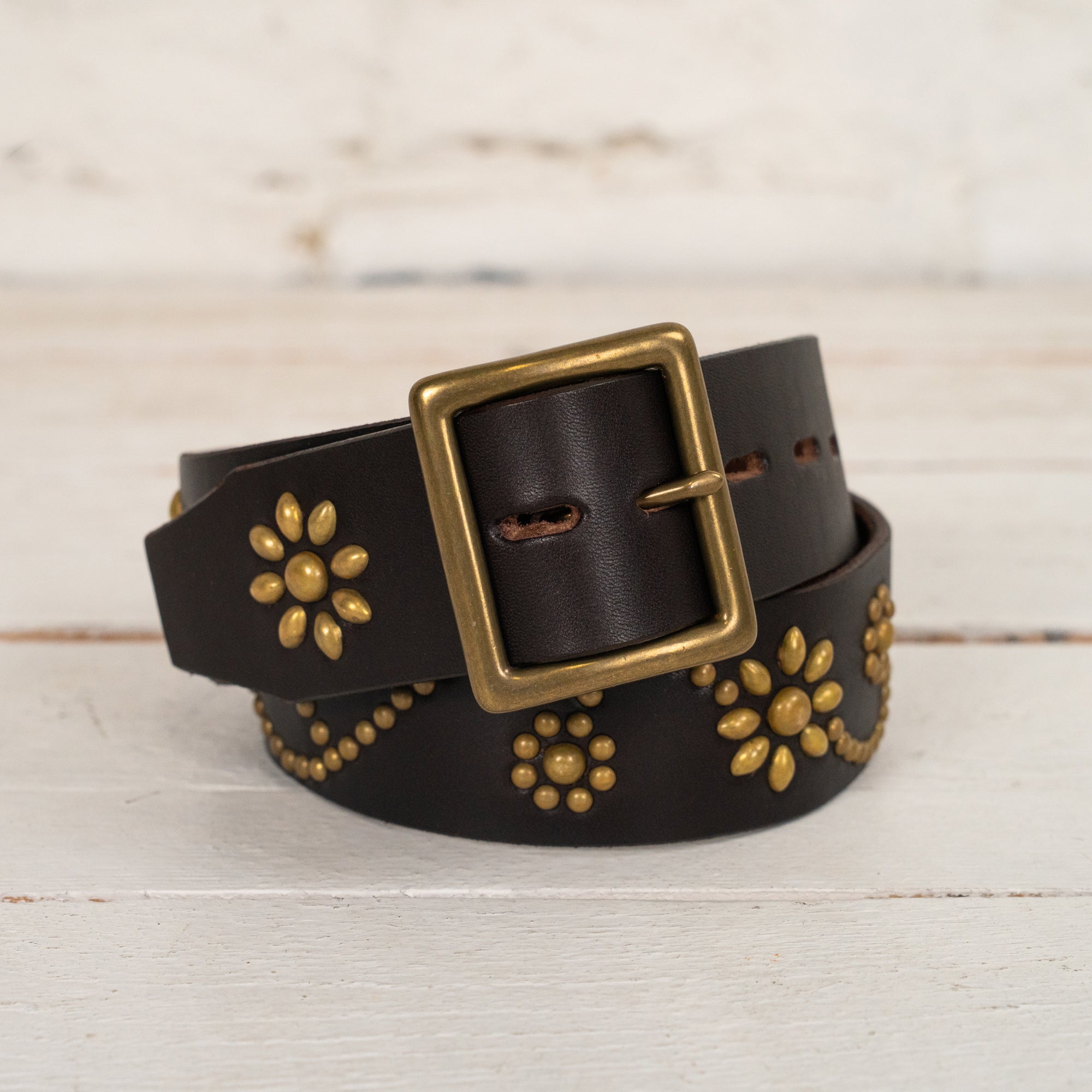 Brass Dream Belt Dunkelbraun