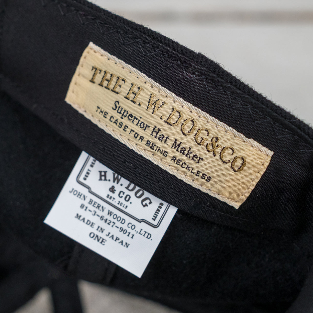 Superior Dog Baseball Cap Black