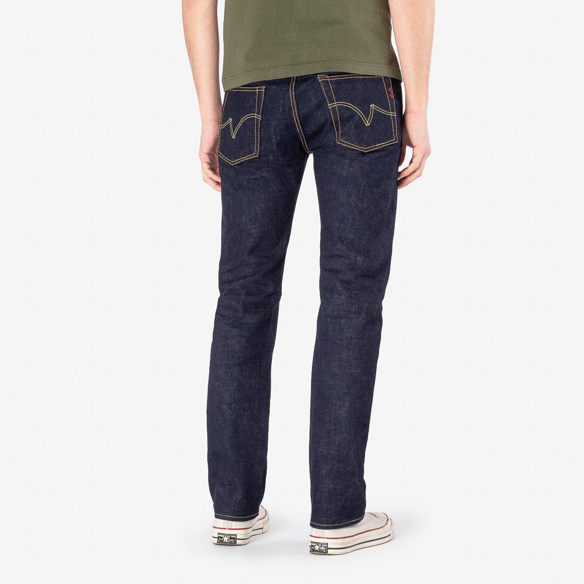 IH-666S-18 18 oz. Slim straight vintage selvedge