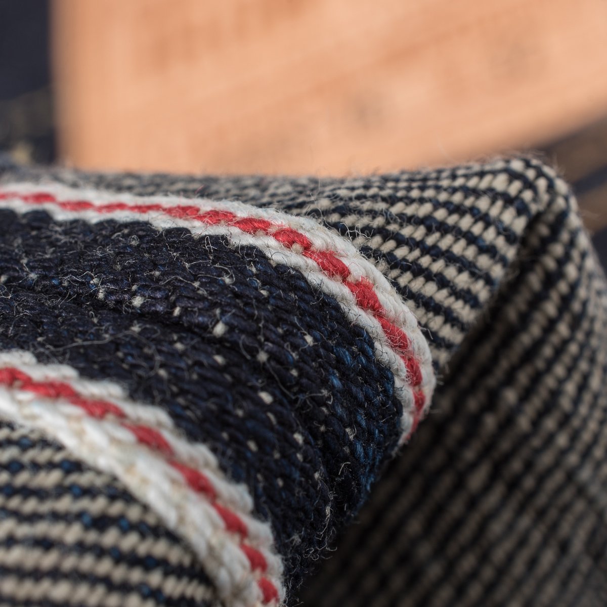 IH-666S-18 18 oz. Slim straight vintage selvedge