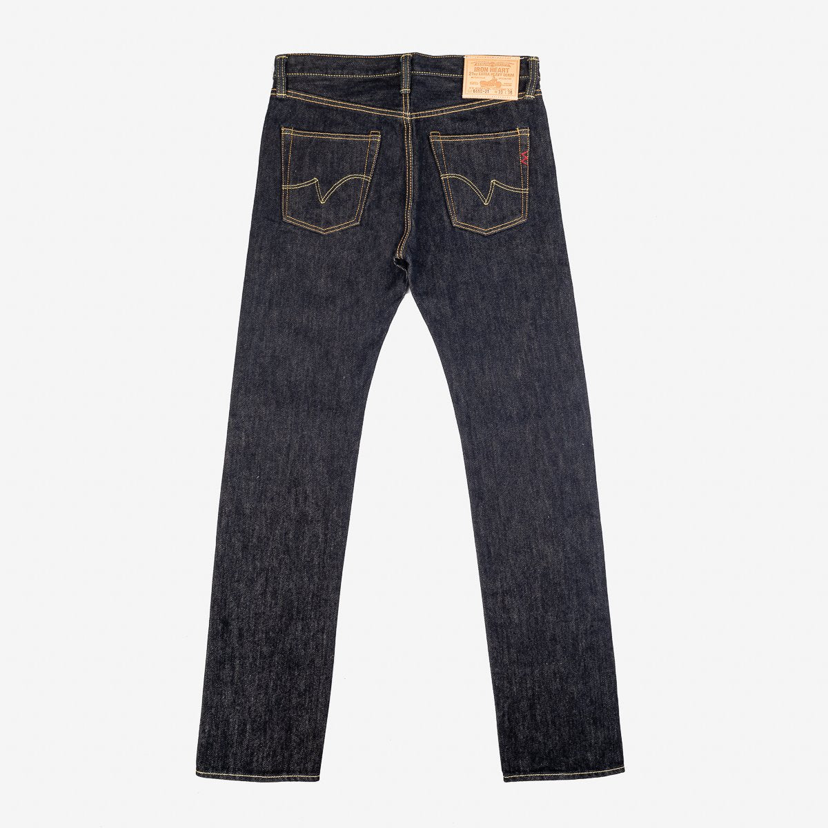 IH-666S 21 oz. Slim straight indigo