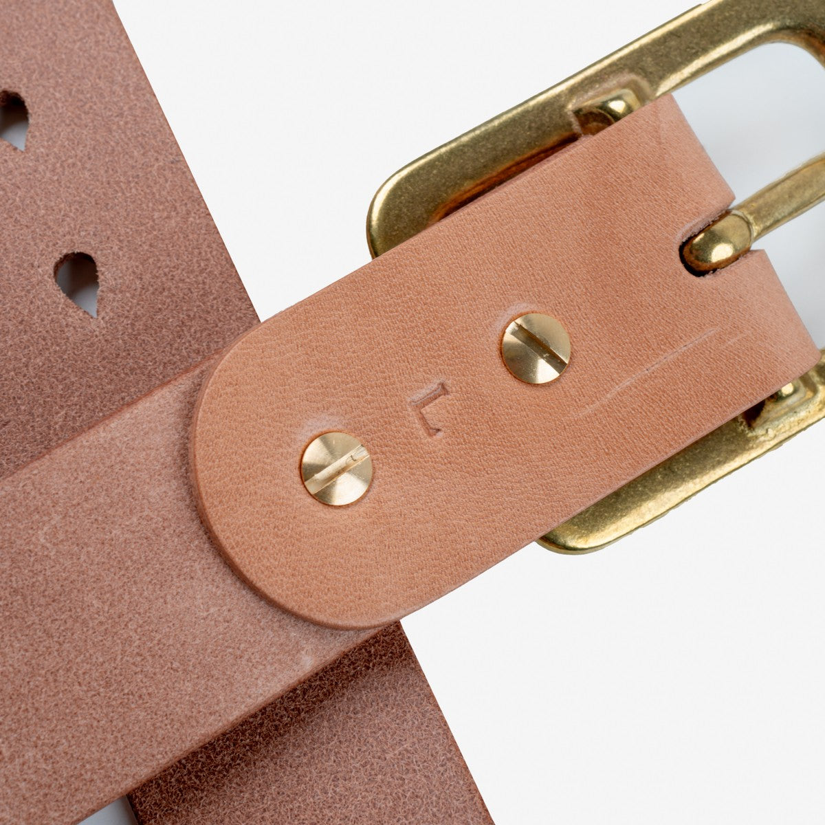 IHB-11-NAT Heavy Duty Tochigi Garrison Belt Natural