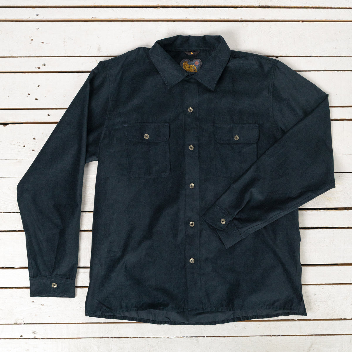 Webster Horizontal Cord Navy