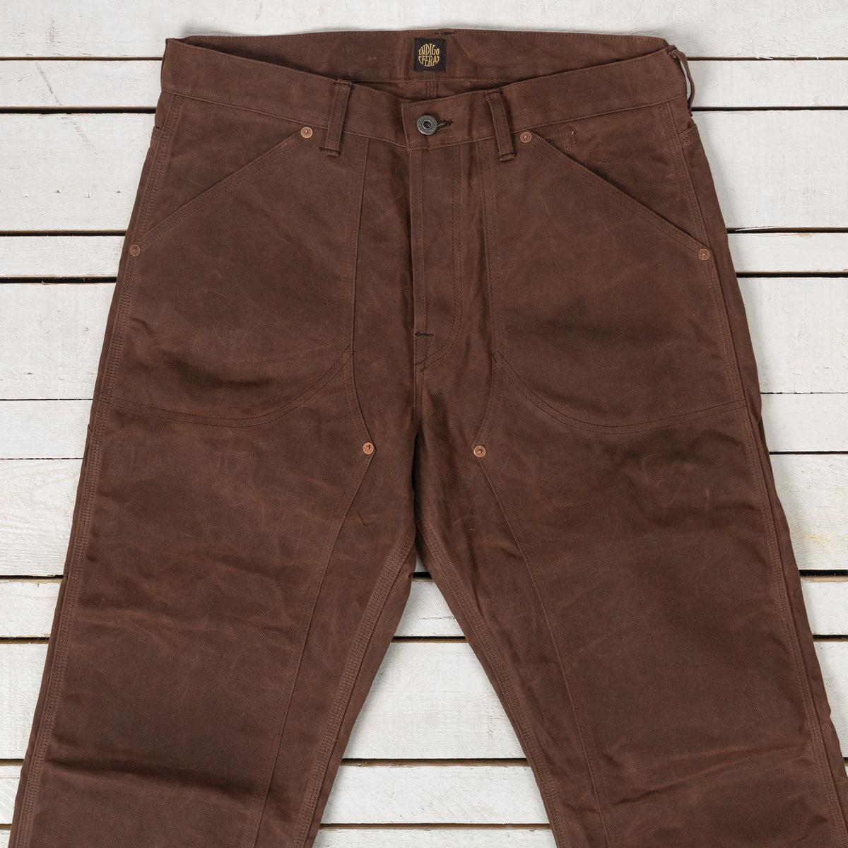 Wendell Waxed Canvas Braun