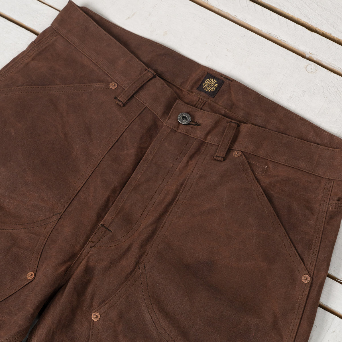 Wendell Waxed Canvas Braun