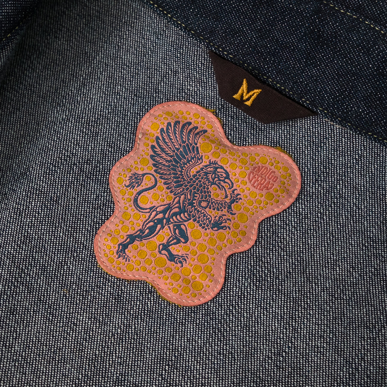 Chemise Western Bowman Denim des années 50 Trempé