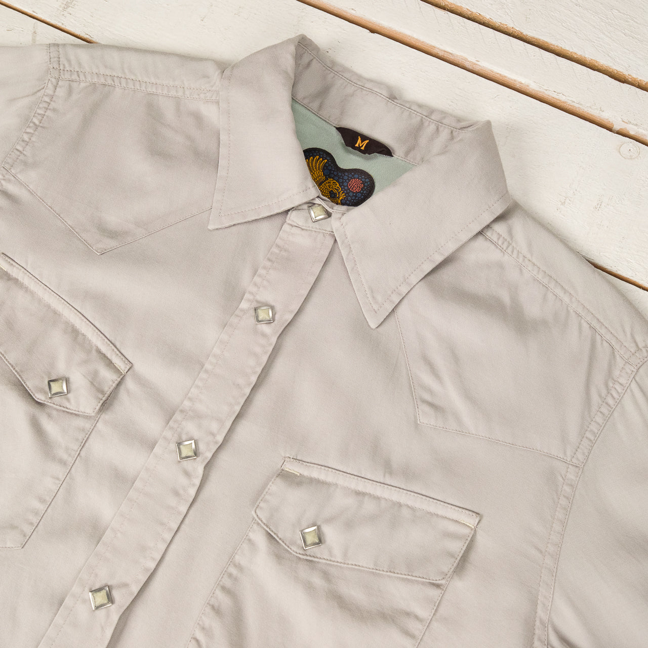 Buster Western Shirt Grau