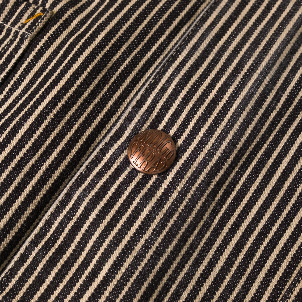 Cobb Shirt Hickory Stripe Noir / Blanc