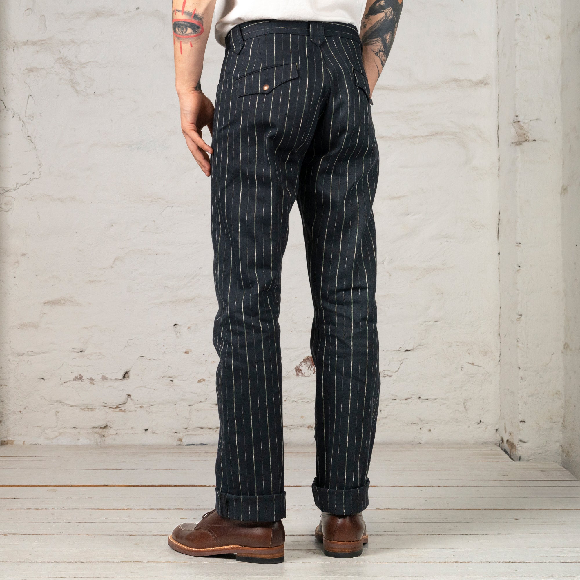 Durango Pants Prima Stripe Coalbone