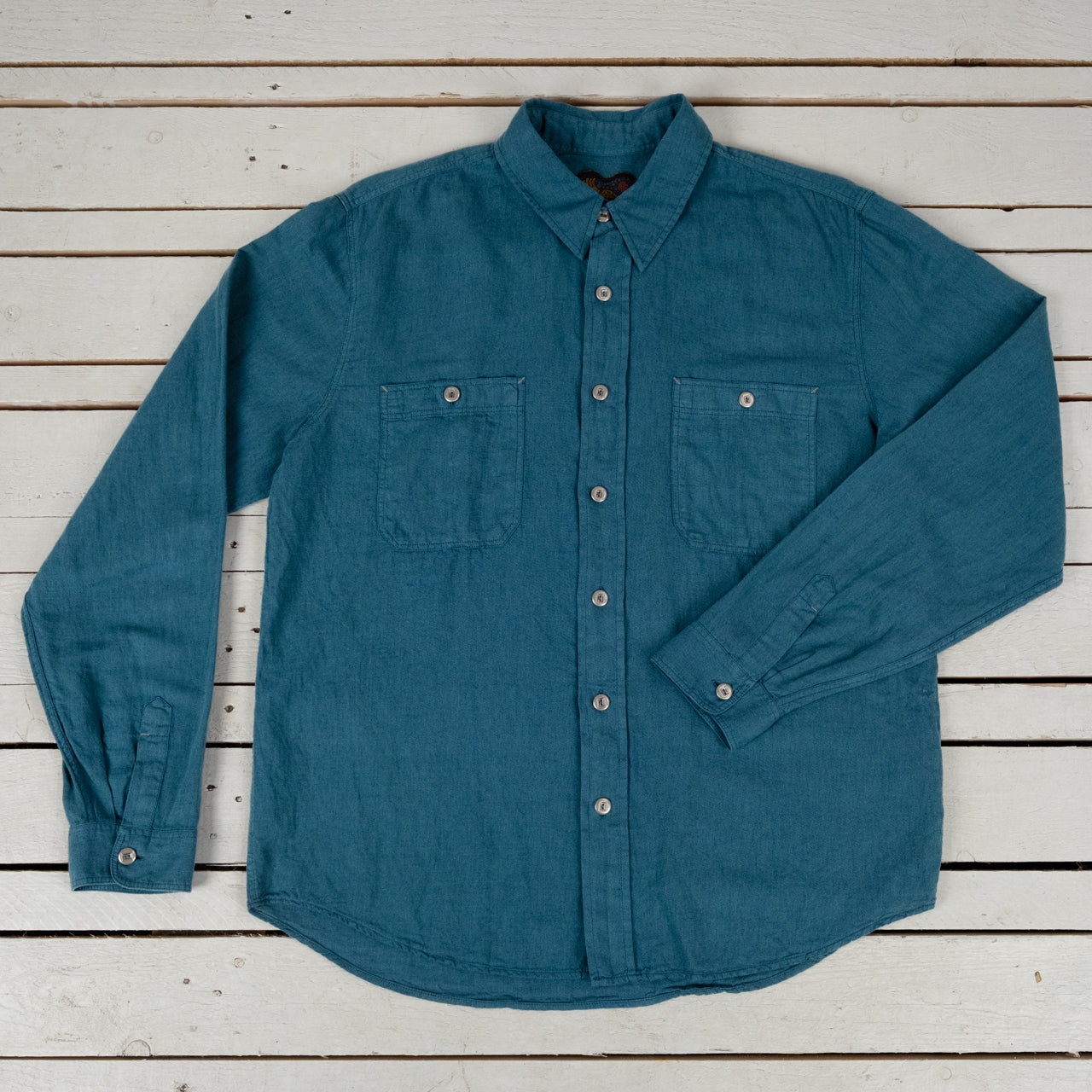 McAllen Shirt Mill Scale Canvas Blue