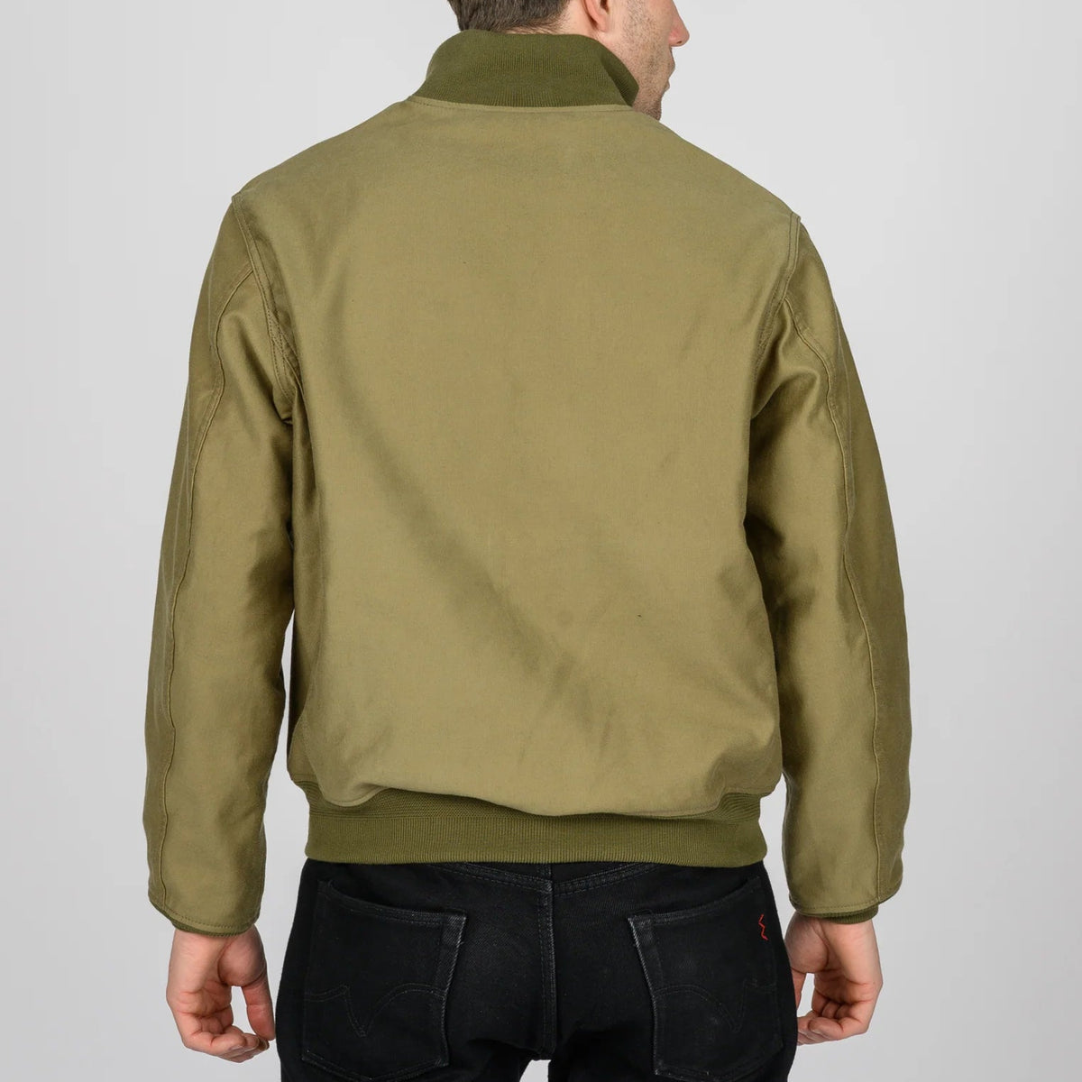 IHM-52-KHA 12 oz. Whipcord Tanker Jacket Khaki