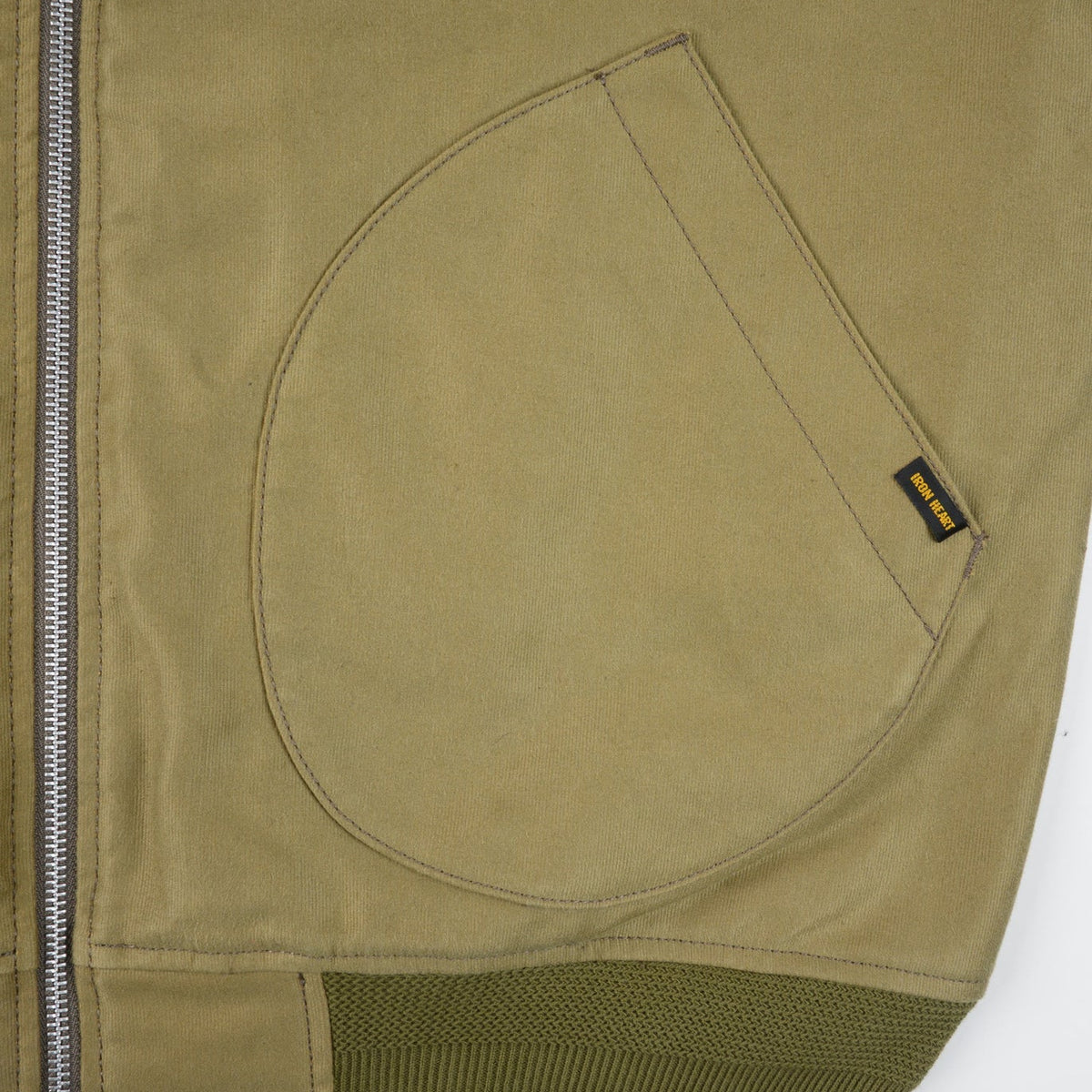 IHM-52-KHA 12 oz. Whipcord Tanker Jacket Khaki