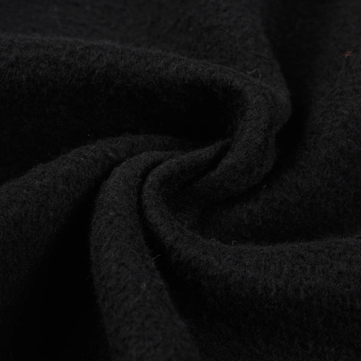 IHSW-82L-BLK 14 oz. Ultra Heavyweight Loopwheel Cotton Zip Up Hoodie Schwarz