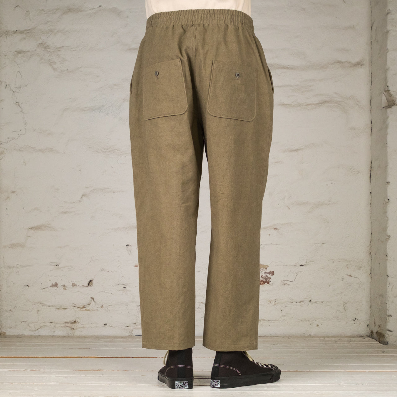 Canvas Rookie Pants Dark Beige