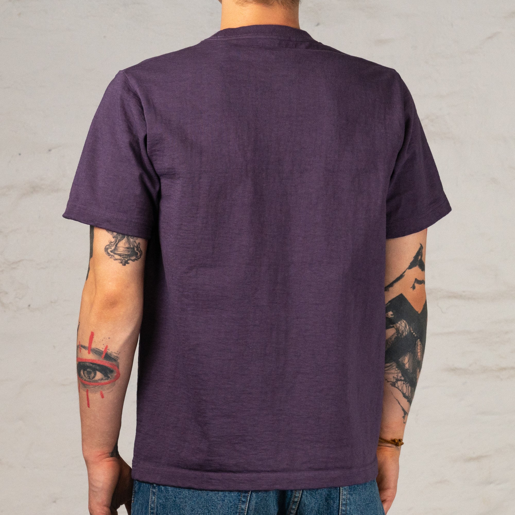 Ultra Heavy Dotsume T-Shirt Grape