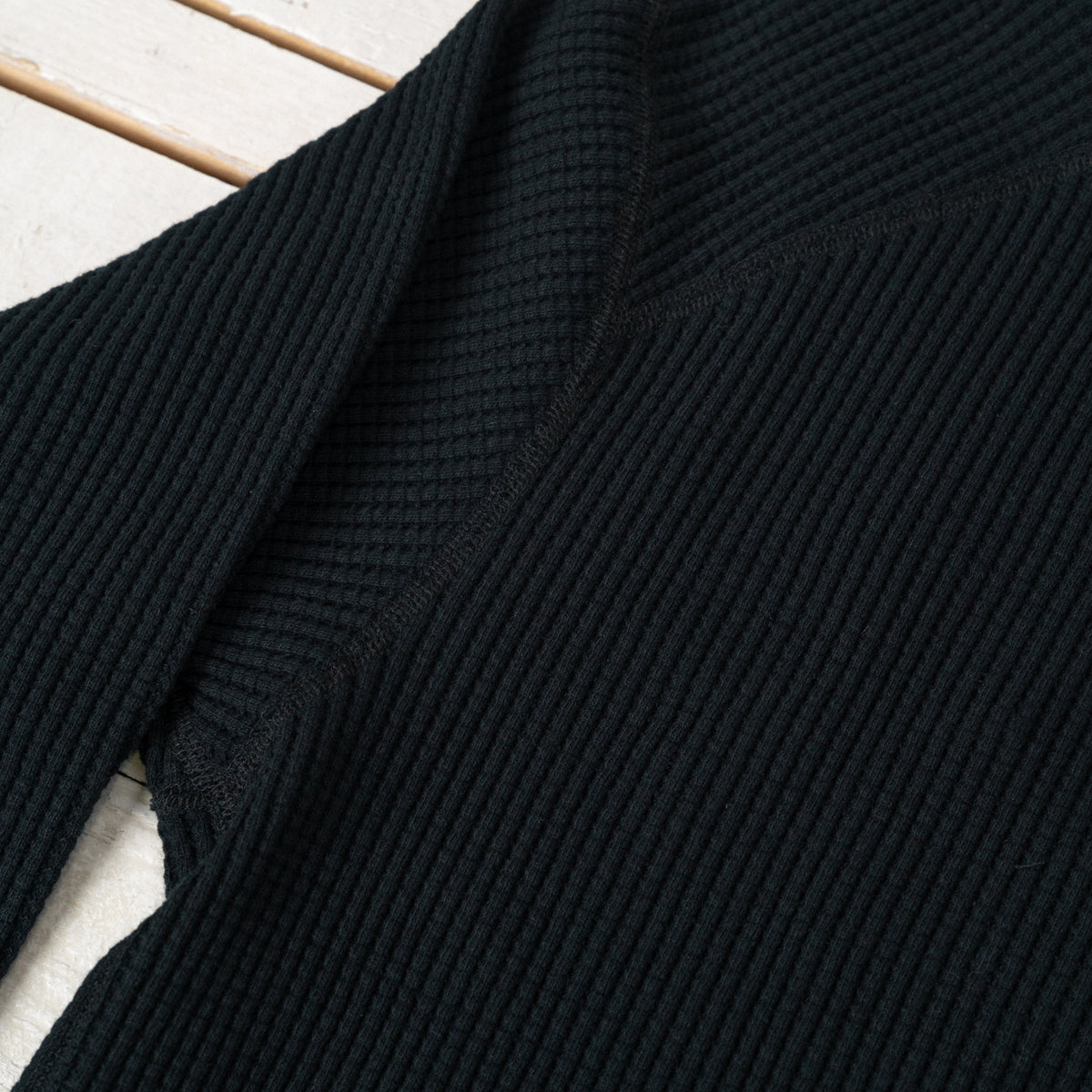 Waffle Midneck Black