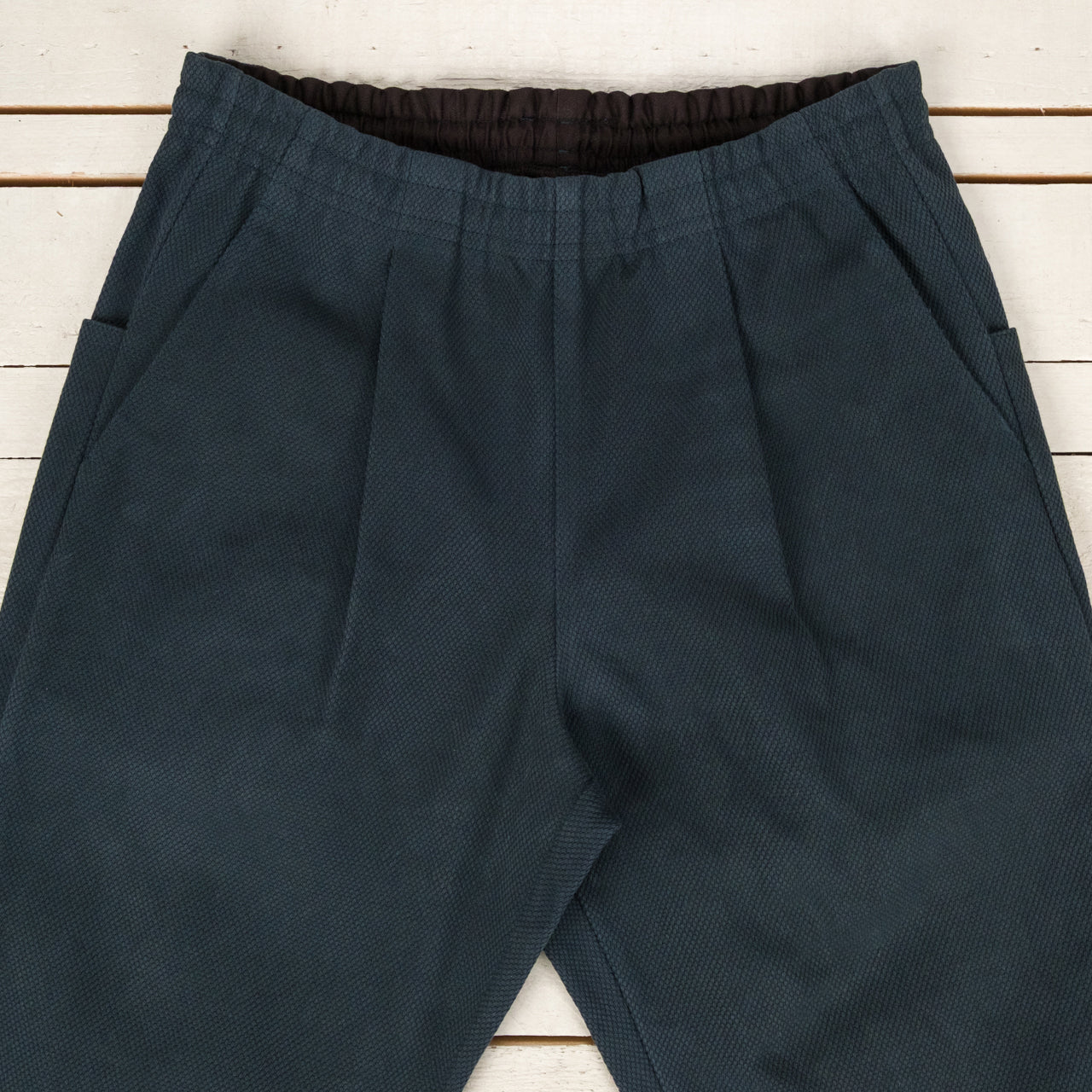 Sashiko Umps Pants Iron Navy
