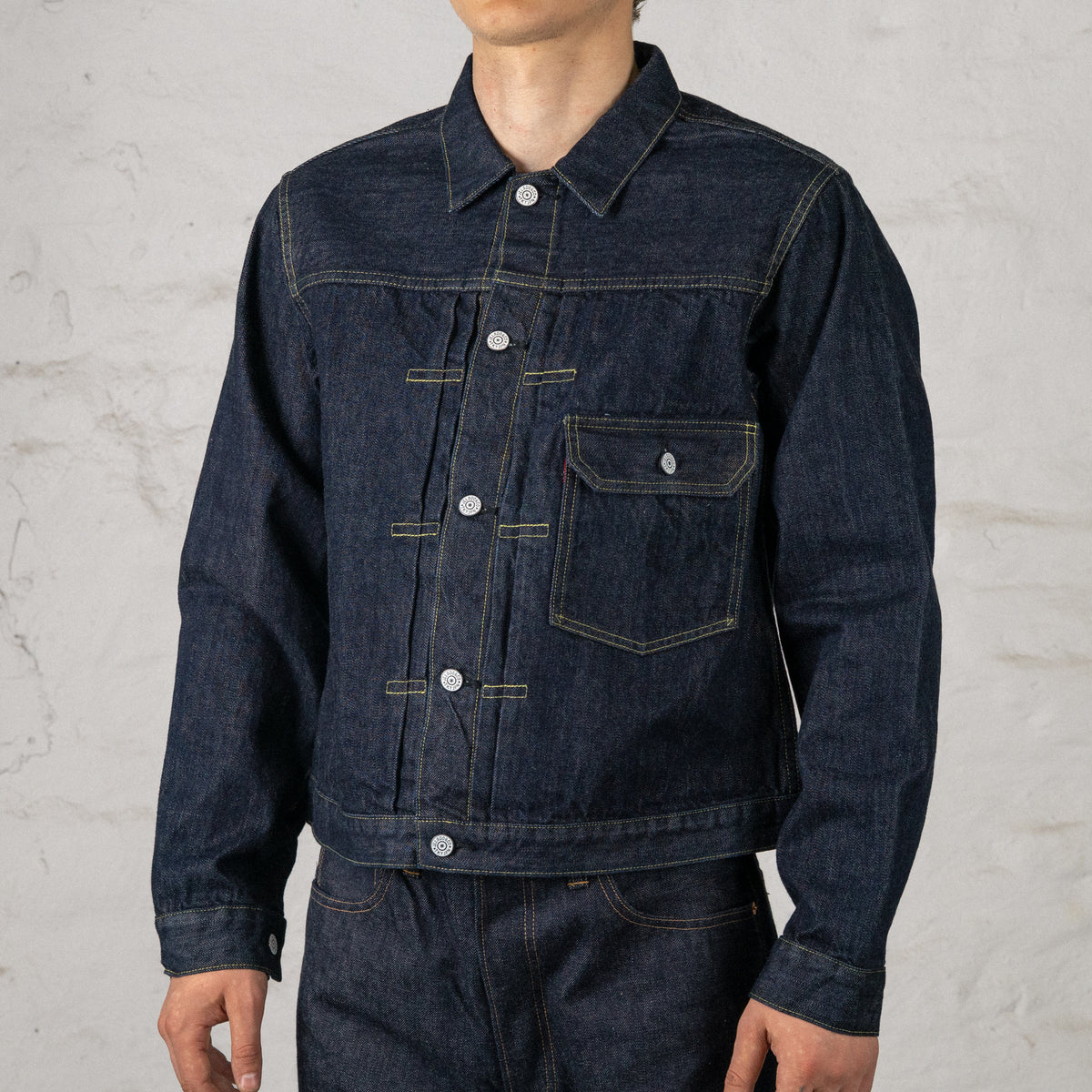Age of Longing Black Tag 407EXX Denim Jacket