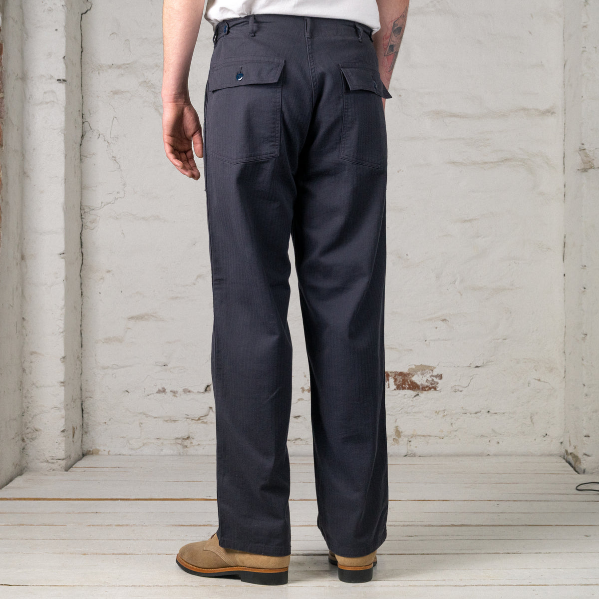 CM47 HBT Baker Pants Navy