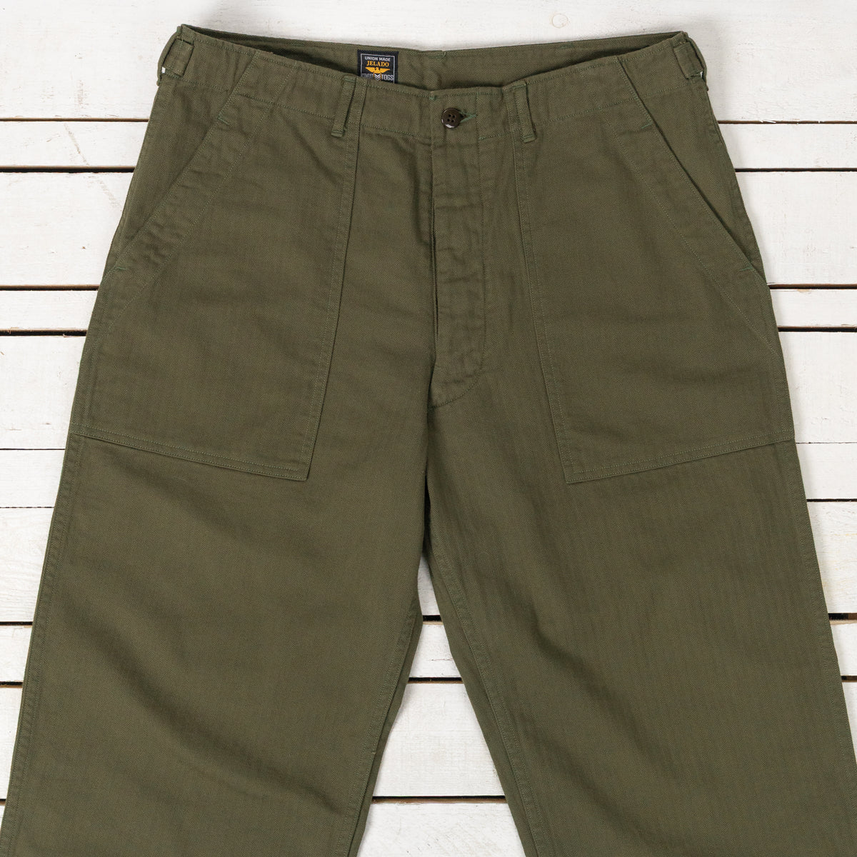 CM47 HBT Baker Pants Olive