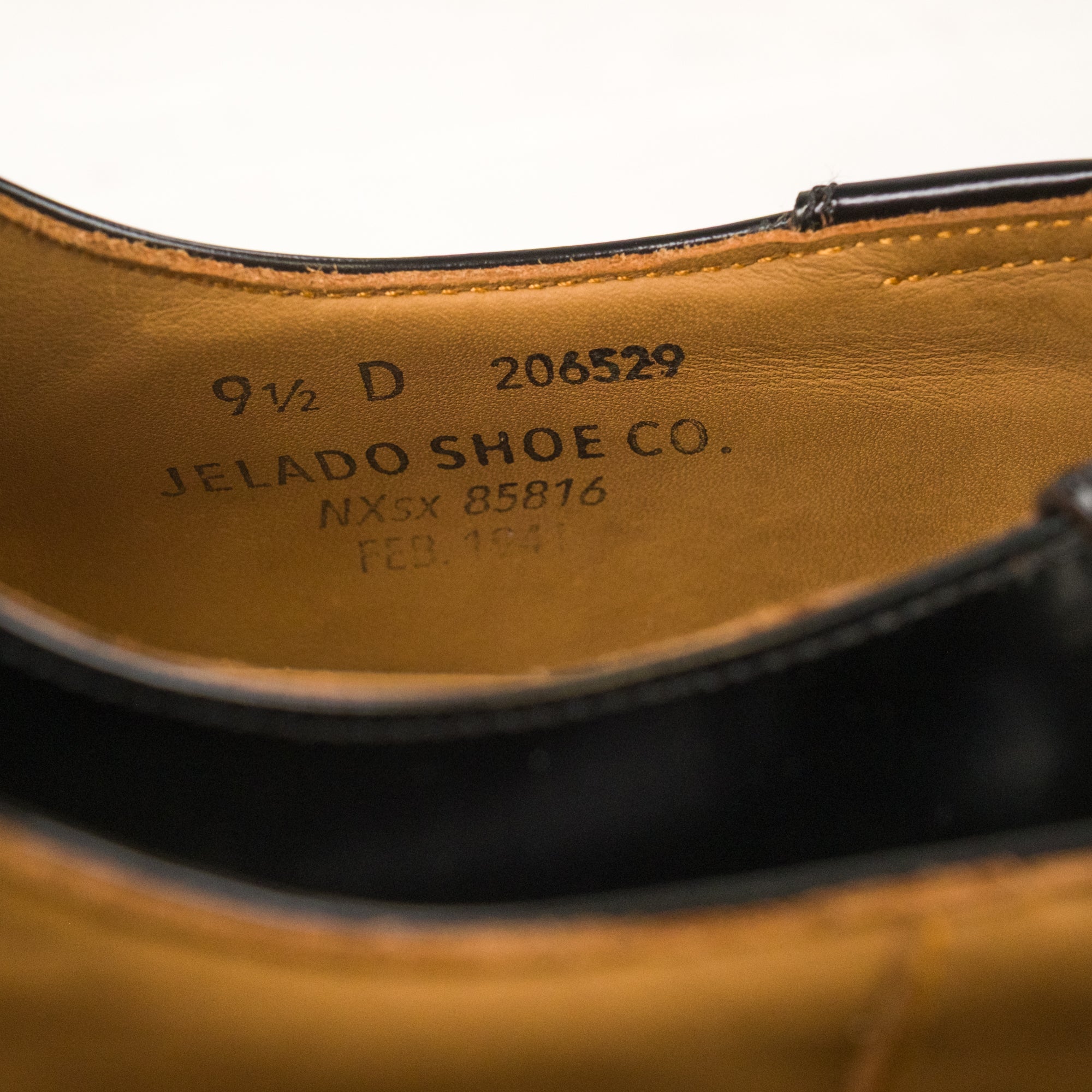 USN 41 Service Shoes Schwarz