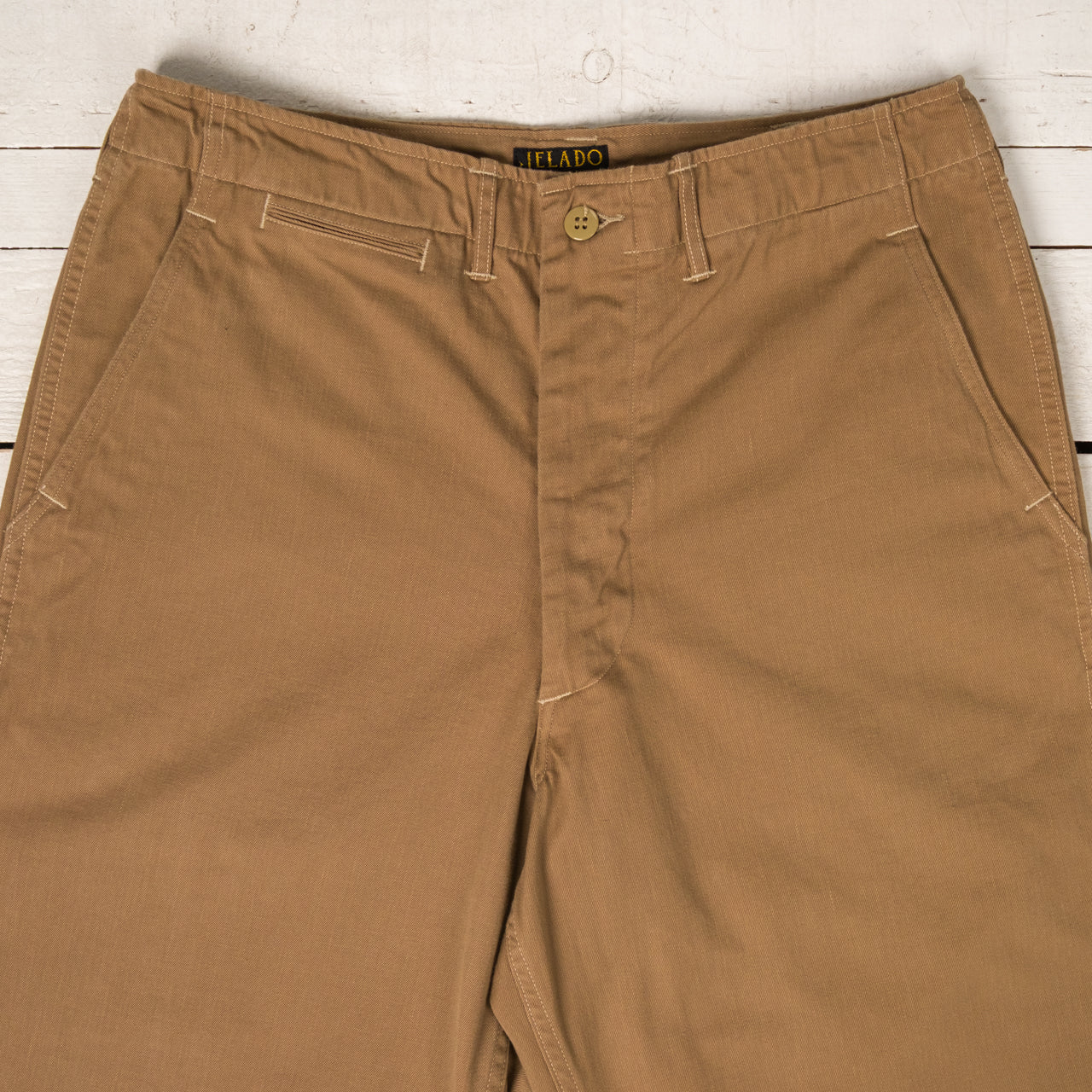 41 Chino en toile "Last Resort" kaki