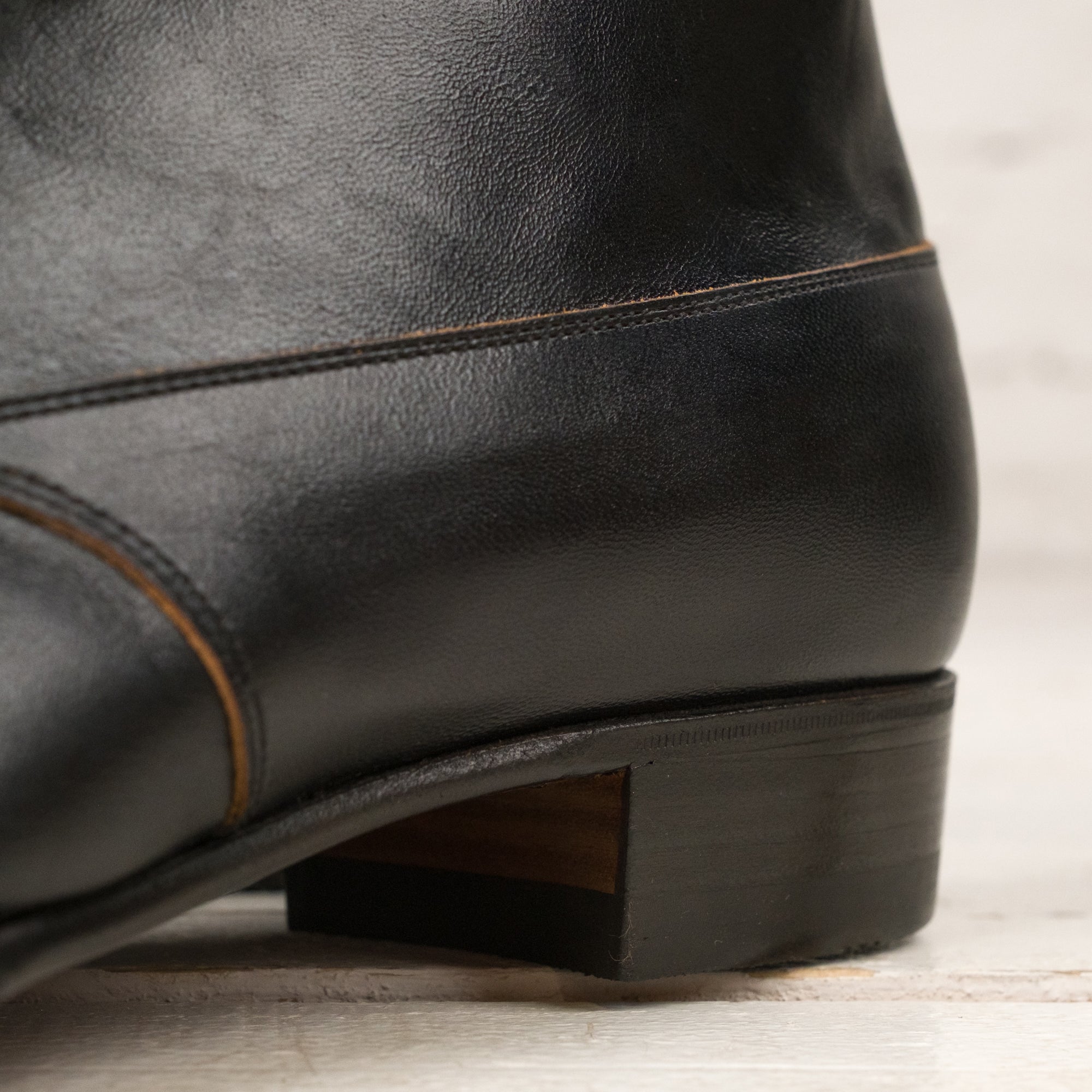 Bottes en cuir de cheval Vaudeville