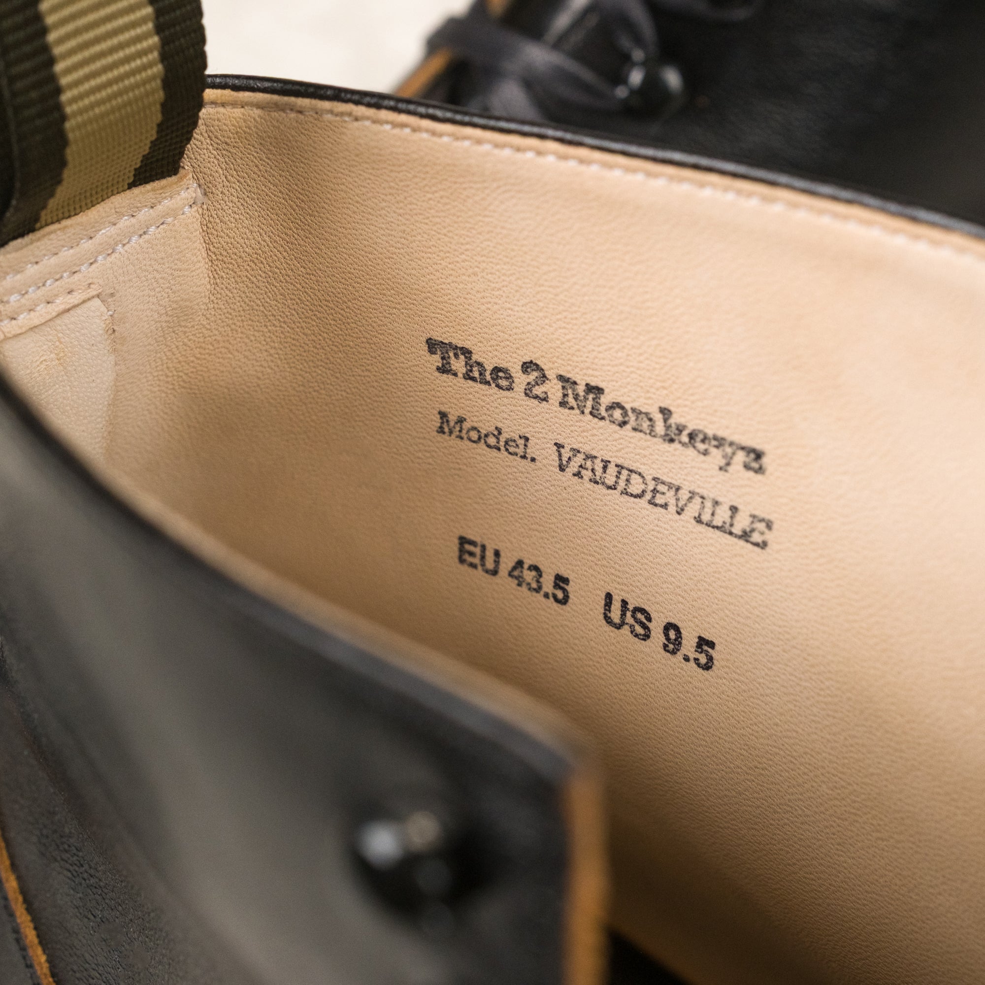 Bottes en cuir de cheval Vaudeville