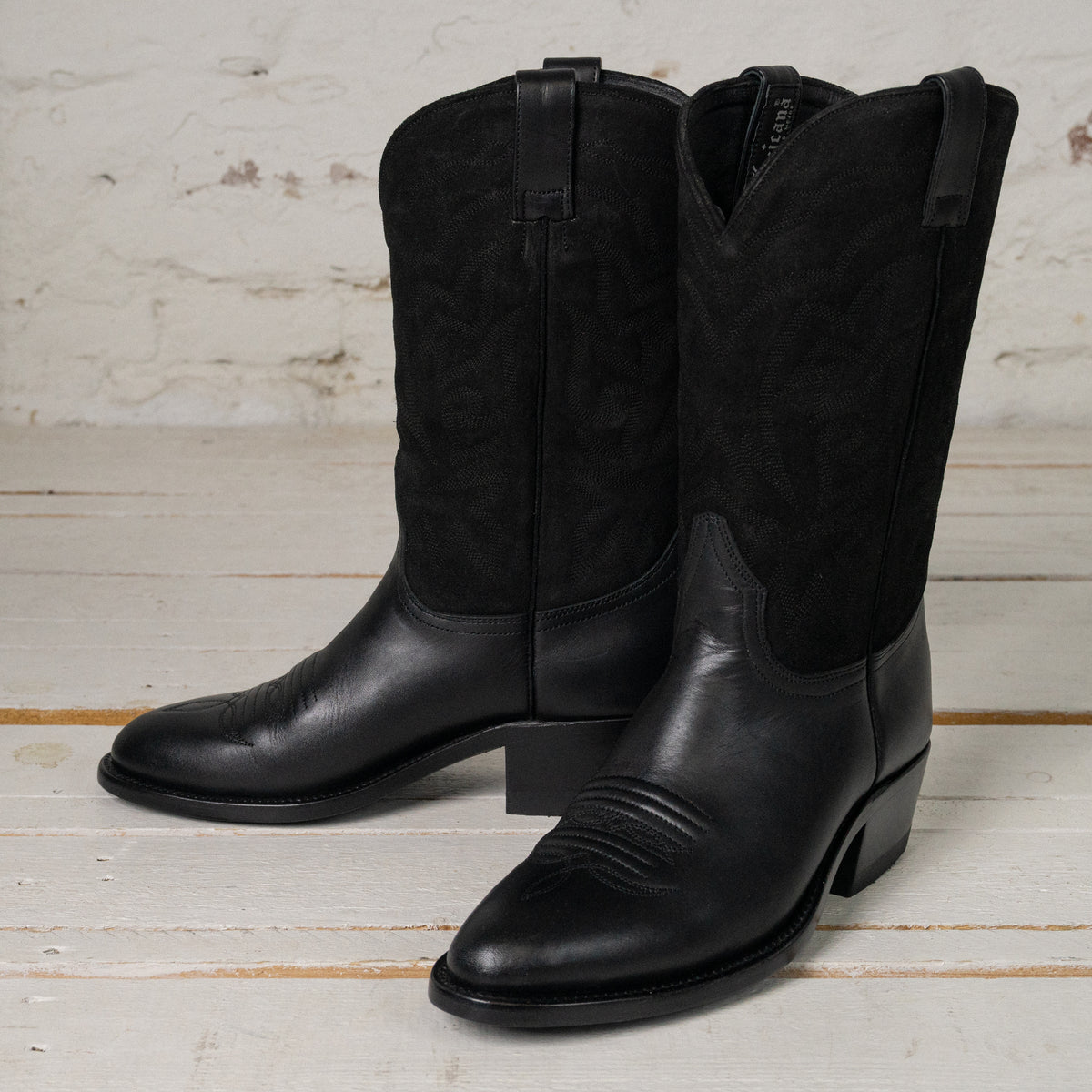 Lucky 12 Western Boots Schwarz