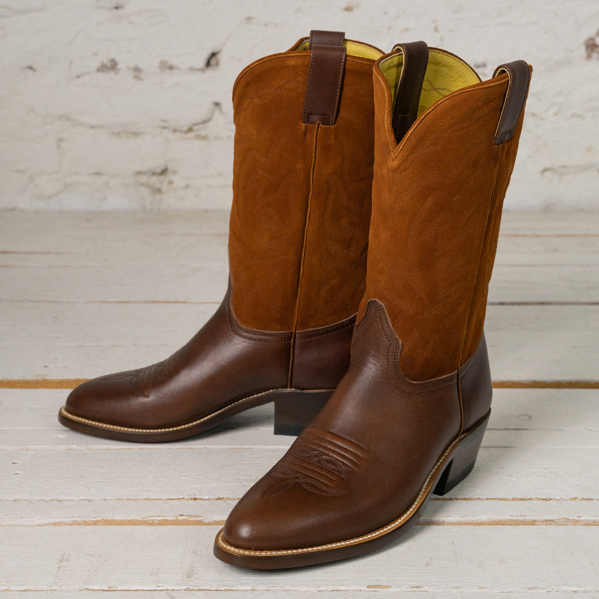 Lucky 12 Western Boots Braun