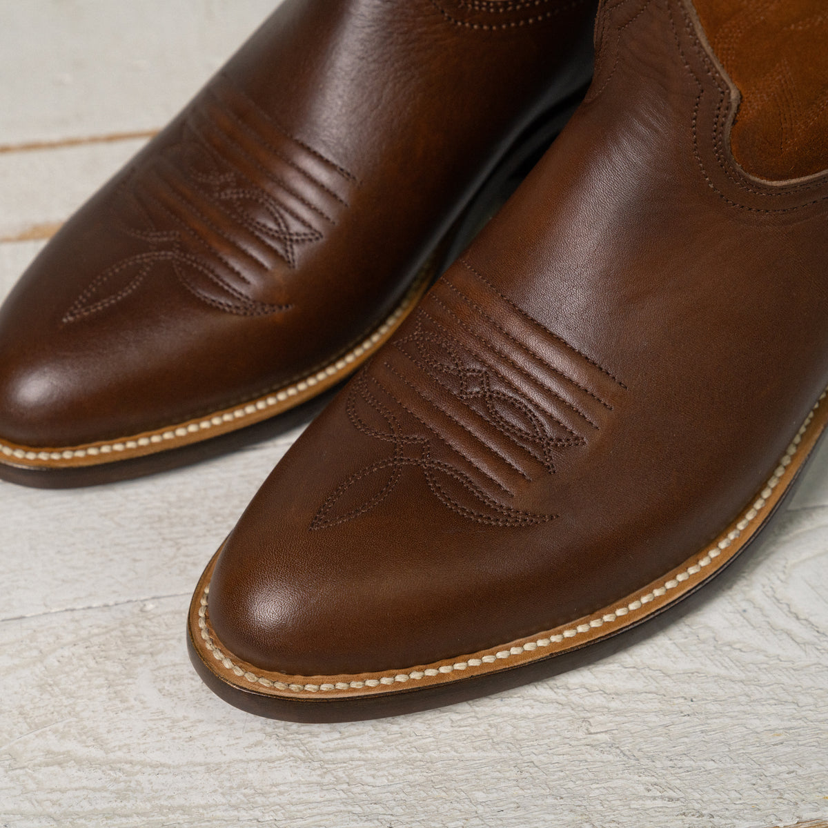 Lucky 12 Western Boots Braun