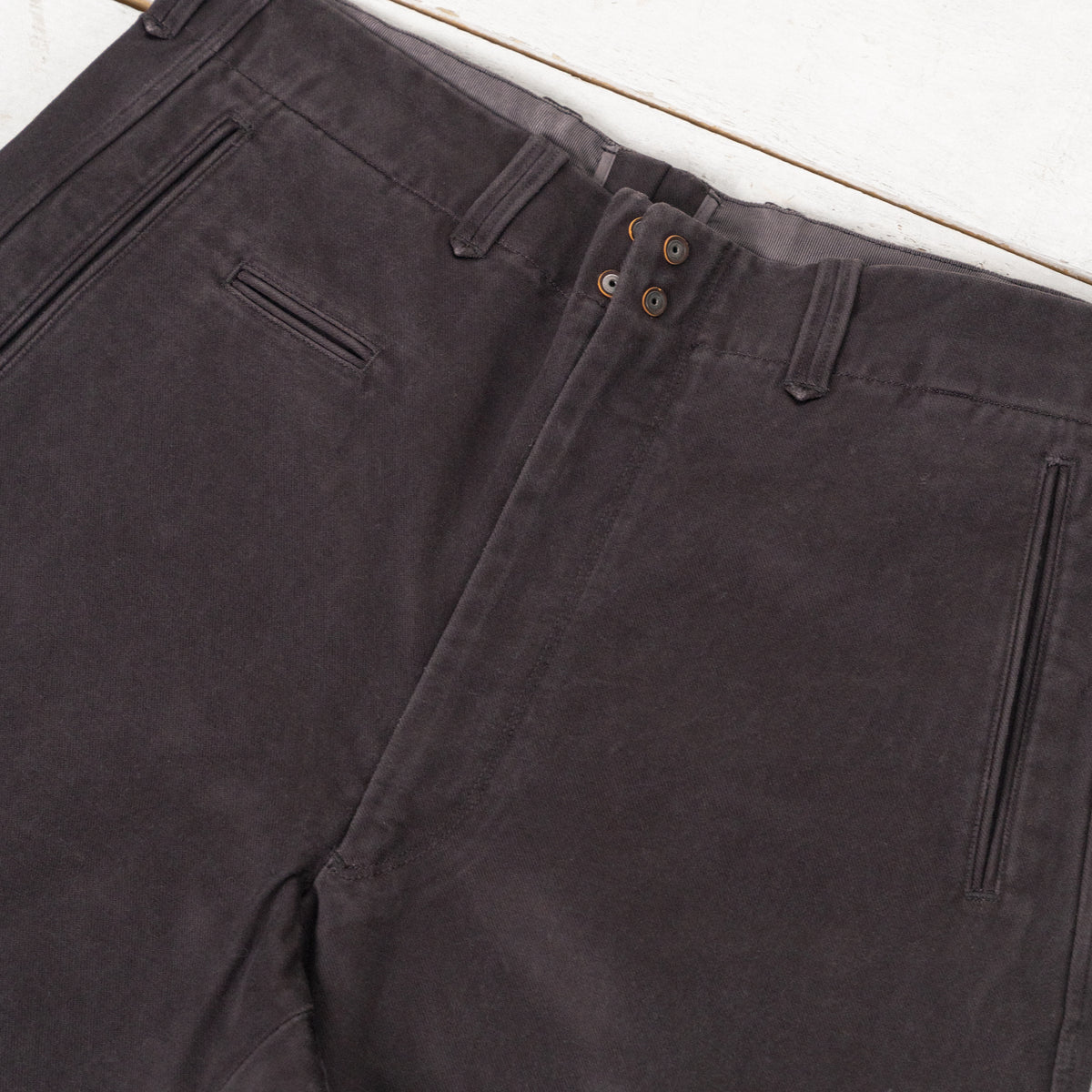 Pier Trousers Sateen Aubergine