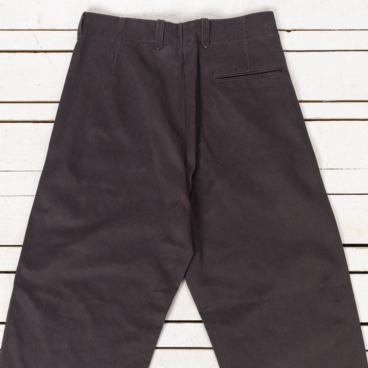 Pier Trousers Sateen Aubergine