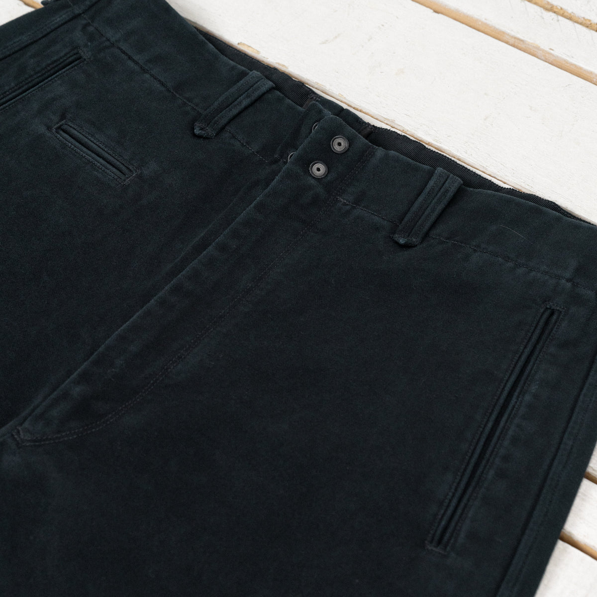 Pier Trousers Sateen Black