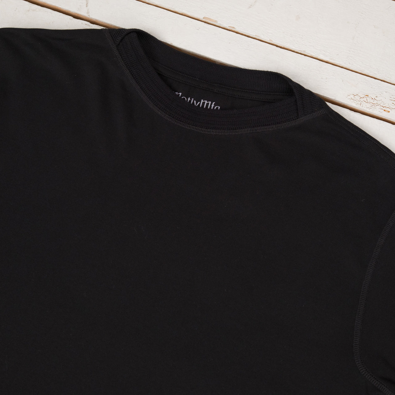 Shuttle Longsleeve Cotton Silk Jersey Black