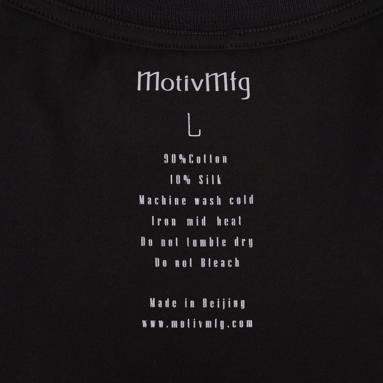 Shuttle Longsleeve Cotton Silk Jersey Black