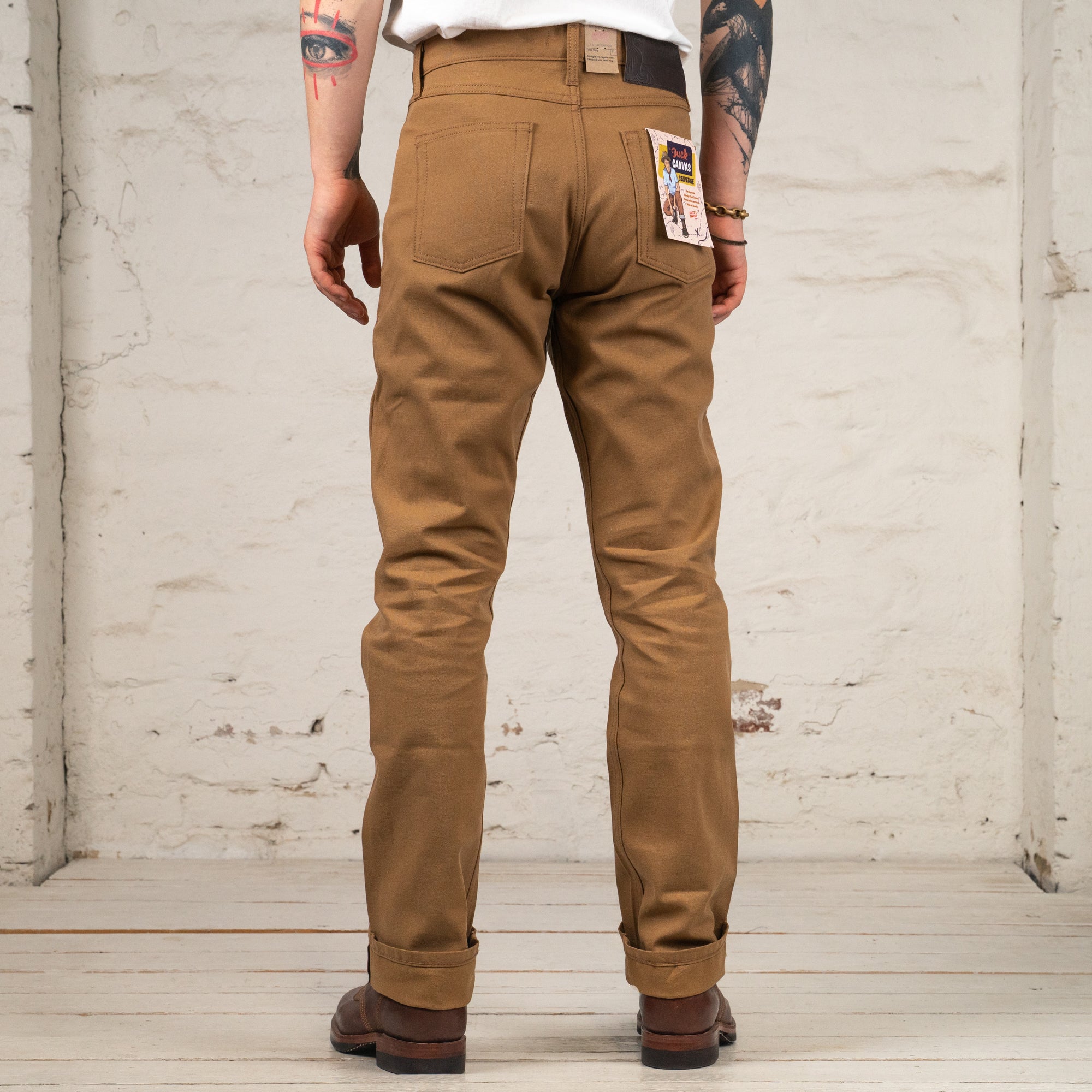 True Guy Selvedge Duck Canvas Marron