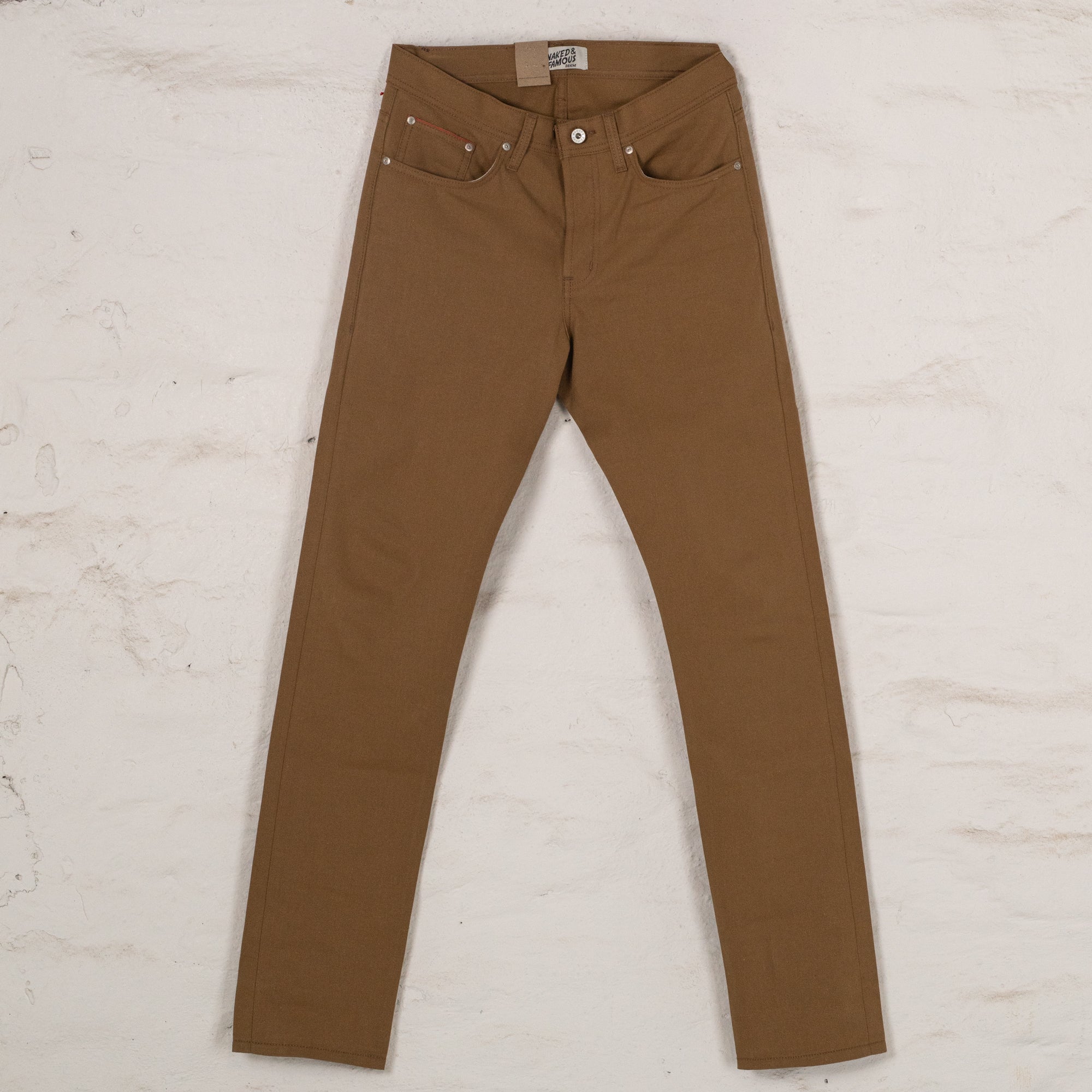 Weird Guy Selvedge Duck Canvas Brown