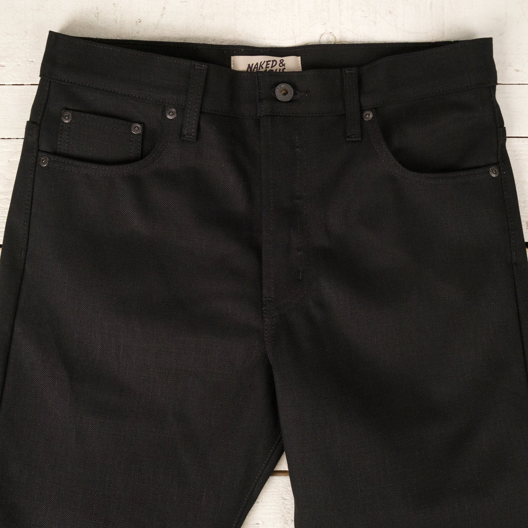 Groovy Guy Selvedge Noir Uni
