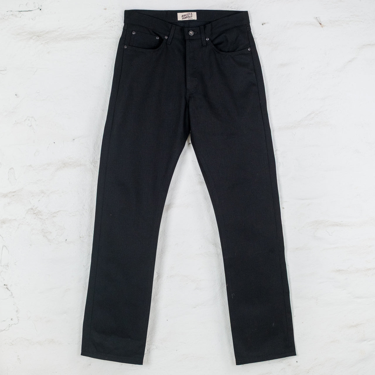 True Guy Solid Black Selvedge