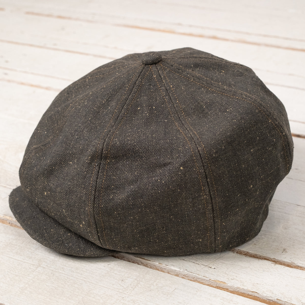 Worker Casquette Loose Denim Charcoal